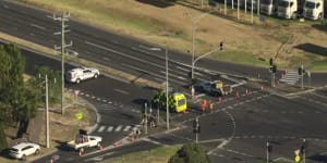 Police investigate hit-and-run death in Melbourne’s west after car dumped