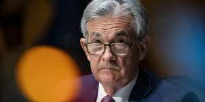 Financial markets were comforted by Fed chairman Jerome Powell’s comments that it was not yet time to even consider pulling back policy support.