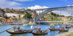 The Dom Luis I Bridge over the Douro is a Porto landmark.