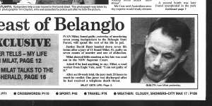 Beast of Belanglo:How The Sun-Herald covered the story in July 1996.
