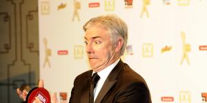 Who would want to hold the Logies? Here’s Shaun Micallef trying in 2010.