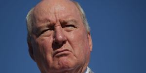 Broadcaster Alan Jones says he remains unfazed by the mass exodus of advertisers.