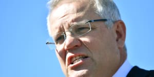 Prime Minister Scott Morrison:"A responsible and sensible government does not run the country as if it is constantly at Defcon 1."