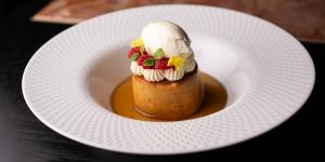 Rum baba is a good dish but more could perhaps be done with it.
