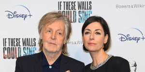 Sir Paul with daughter and If These Walls Could Sing director Mary McCartney.