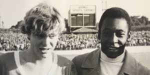 When a 15-year-old Aussie was flown to Brazil to train with Pele