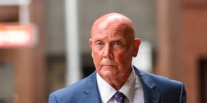 Private investigator John McLeod told the Federal Court about the collapse of his friendship with Roberts-Smith.