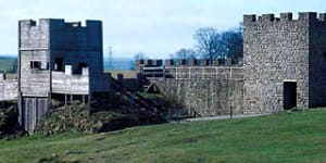 Border patrol ... Vindolanda fort.