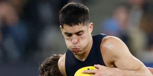 Adam Cerra is on a long injury list at Carlton this season.