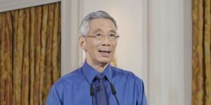 Singapore's Prime Minister Lee Hsien Loong.