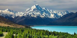 Aoraki/Mount Cook is New Zealand’s tallest mountain at 3724 metres.