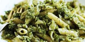 Broccoli and anchovy penne.