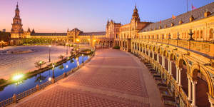 Spanish Square,Seville,Spain.