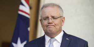Scott Morrison said the April jobs report was a"tough day"for the country.