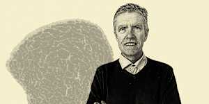 Peter Hall:“I was a male,reasonably fit and had a good diet,so I didn’t tick all the typical boxes.”