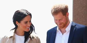 Prince Harry and Meghan,Duchess of Sussex in 2018.