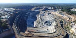 The Greenbushes hard-rock lithium mine in Western Australia.