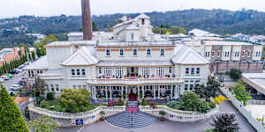 The magnificent Carrington Hotel.