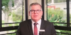 Citipointe Christian College principal Brian Mulheran has issued a video to parents defending the controversial enrolment contract. 