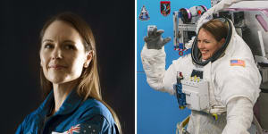 Katherine Bennell-Pegg has become the first astronaut trained under the Australian flag.