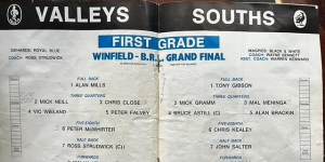 The Brisbane Rugby League grand final program from 1979.