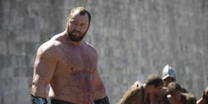 Hafthor Julius Bjornsson,known as The Mountain in Game of Thrones.