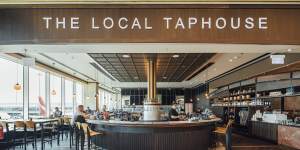 The Local Taphouse is one of the new offerings at Melbourne Airport.