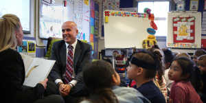 New rules:NSW Education Minister Adrian Piccoli has brought in changes to the way schools spend public funding.