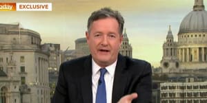Piers Morgan:Today show scrutiny highlights Australia's'misogyny'problem