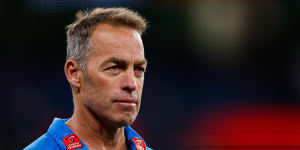 Alastair Clarkson copped a significant penalty for his quarter-time outburst at St Kilda players.