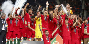 Portugal win inaugural Nations League title,England finish third