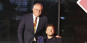 ‘Luckiest guy in this country’:Dylan Alcott is Australian of the Year
