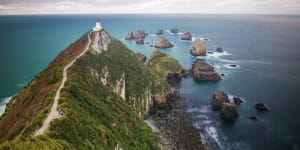 Nugget Point,New Zealand.
