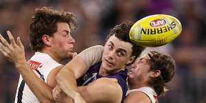 West Coast’s away game curse;Handball happy Dockers need to find the boot