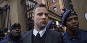 Oscar Pistorius,pictured here leaving court in Pretoria in 2016,is set to be released in January.