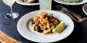 Crispy squid is a pub classic with a gluten-free twist.