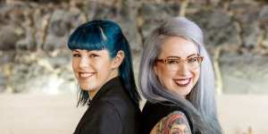 Shannon Martinez (left) and Mo Wyse of Smith&Daughters. 