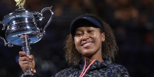 Naomi Osaka has won the Australian Open women’s singles title twice.