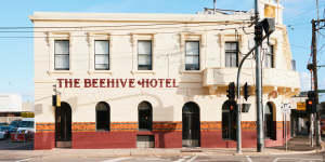 The freshly renovated Beehive Hotel in Hawthorn.