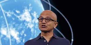 Microsoft CEO Satya Nadella said that new AI advances are “going to reshape every software category we know,”