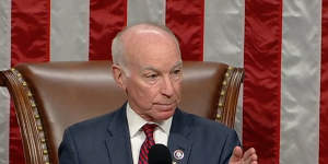US Democrat Congressman Joe Courtney is on the ‘AUKUS Caucus’,which promotes the interests of Australia’s security alliance with the US and the UK. 