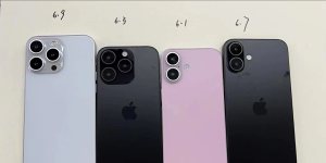 Leaker Sonny Dickson posted this image to X,purportedly showing dummies of all four iPhone 16 models.