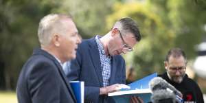 NSW Premier Dominic Perrottet released the report into the flood on Wednesday. 