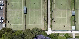 Residents do not want Cooper Park tennis courts in Woollahra to be shared with other sports.