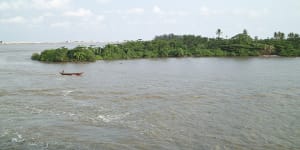 The Niger River in Nigeria.