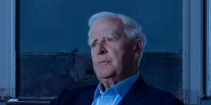 Author John le Carré in The Pigeon Tunnel.