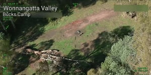 Police footage of the Wonnangatta Valley played to the Gregory Lynn murder trial jury