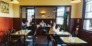 Chex Crix,upstairs at the Cricketers Arms Hotel.
