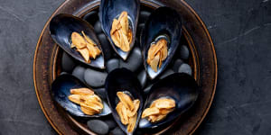 Go-to dish:Green-chilli pickled mussels.