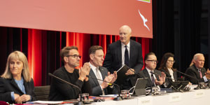 Pay rises for all the Qantas board:What each director received